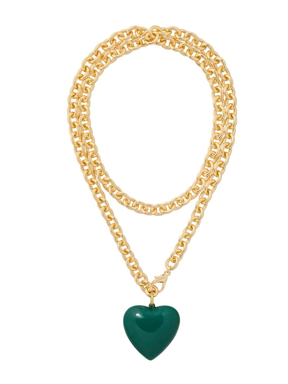NWOT Roxanne Assoulin The Big Puffy Heart
Charm
Necklace